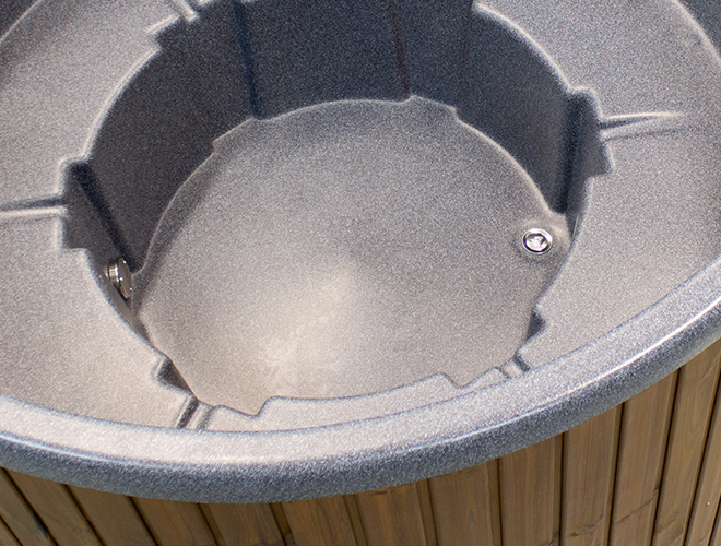 bania ogrodowa zbliżenie na wkład wewnętrzny