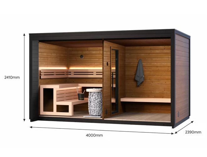 Wymiary sauny suchej