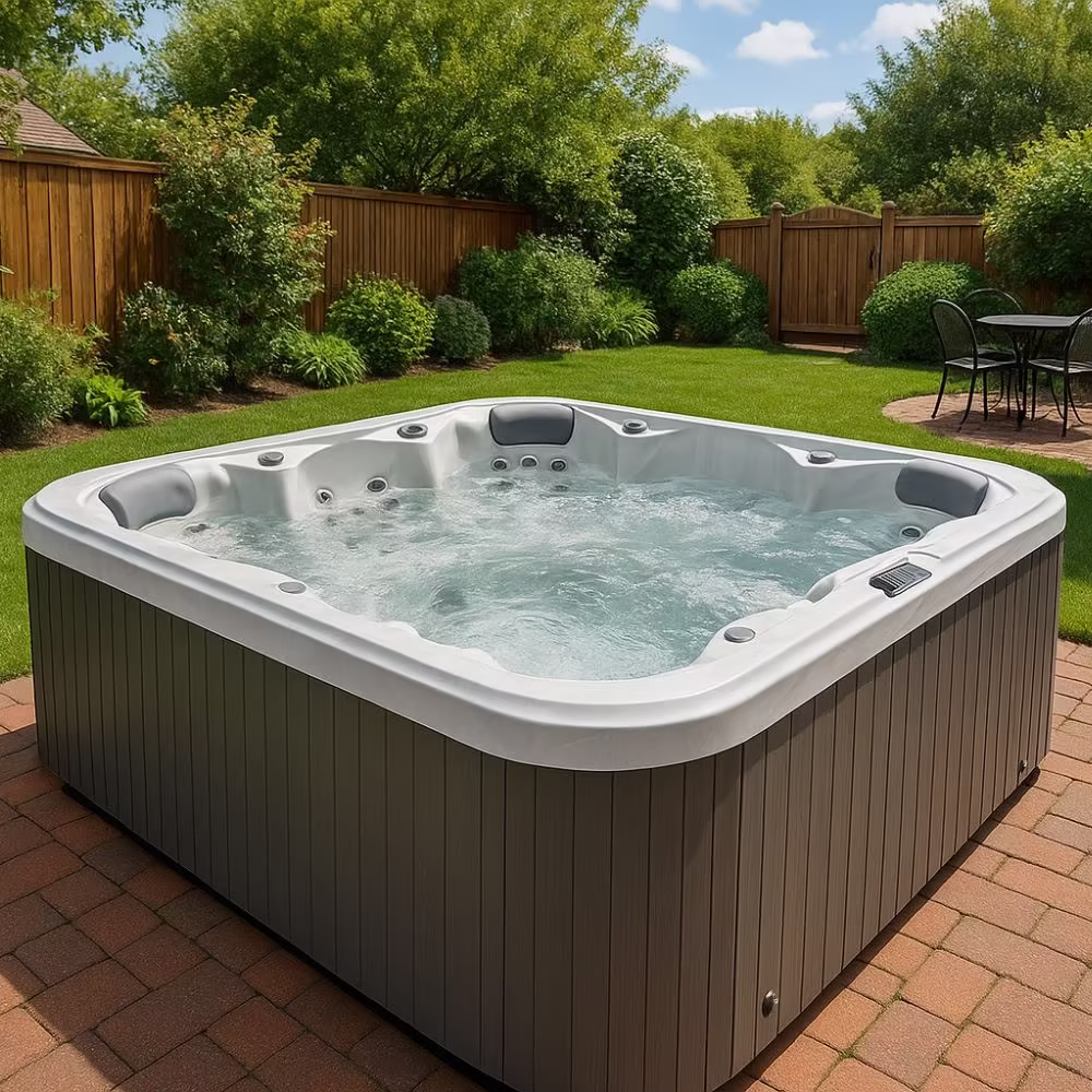 Wanny z hydromasażem czy jacuzzi w ogrodzie