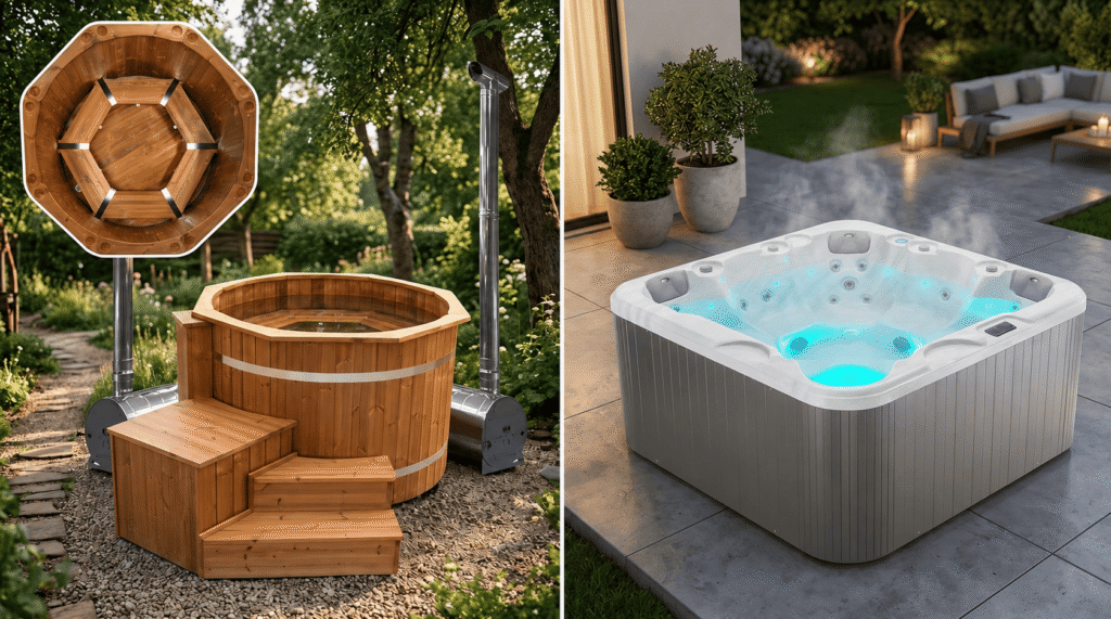 Balia ogrodowa czy jacuzzi zewnętrzne – które wybrać i dla kogo